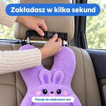 Montaż na zagłówku w kilka sekund